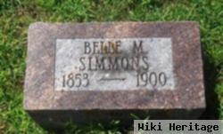 Belle M Simmons