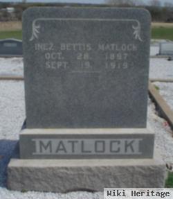 Inez Bettis Matlock