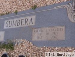 Marjorie L. Chamber Sumbera