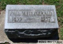 Paul M Fitzgerald