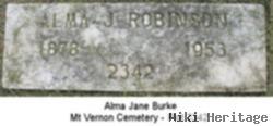 Alma Jane Burke Robinson