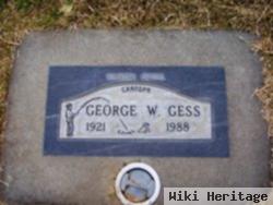 George (W.) Frederick Gess