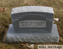 Oren D Grant