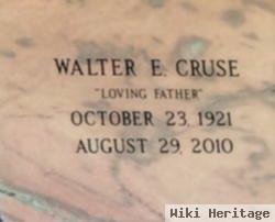 Walter Elton Cruse