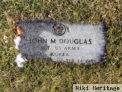 John M Douglas