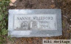 Nannie Brackeen Willeford