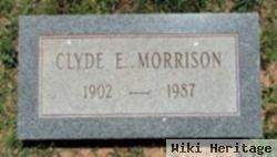 Clyde E Morrison