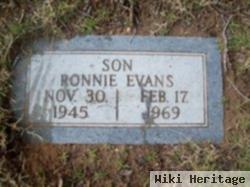 Ronald Gene "ronnie" Evans