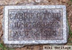 Carrie C Todd