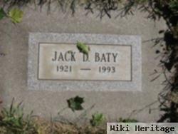 Jack D Baty