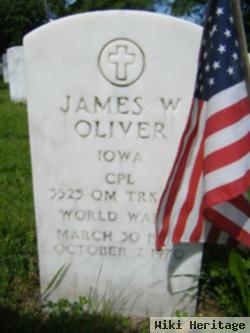 James W Oliver