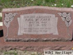 Paul Wayne Farr