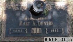 Mary A Denton