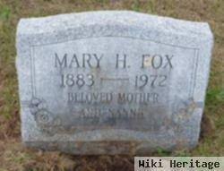 Mary H Fox