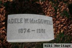 Adele W Wirth Macdowell