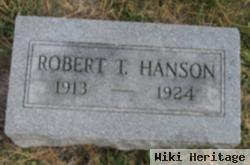 Robert T Hanson