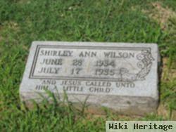 Shirley Ann Wilson