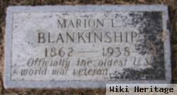 Marion L Blankinship