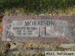 Marriner Merrill Morrison