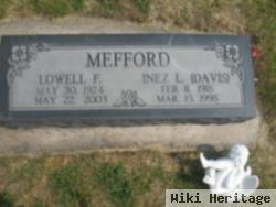 Lowell F Mefford