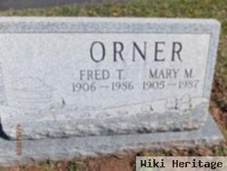 Mary M Orner