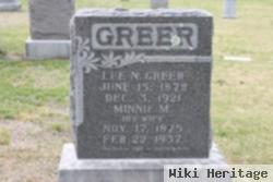 Minnie M. Davis Greer