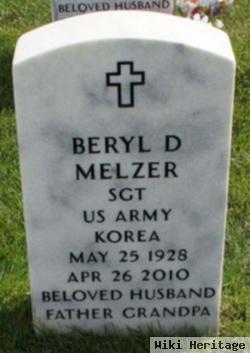 Beryl D "bud" Melzer