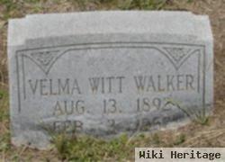 Velma Witt Walker