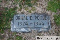 Pvt Orval Dale Poole