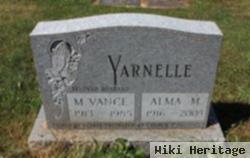 Rev M. Vance Yarnelle