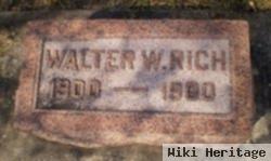 Walter W. Rich