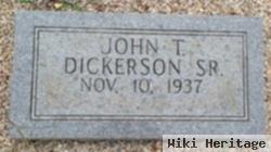 John T Dickerson, Sr