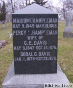 Percy L Hampleman Davis