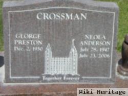 Neola Anderson Crossman