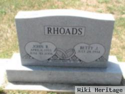 John R Rhoads