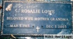 Rosalie M. Horner Lowe