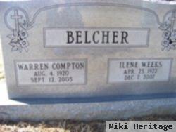 Ilene Sarah Elizabeth Weeks Belcher