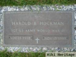 Harold B Hockman