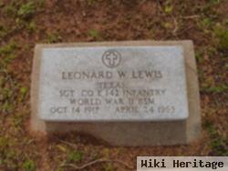 Leonard W. Lewis