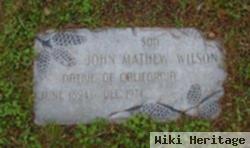 John Mathew Wilson