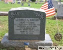 Loraine S Brown