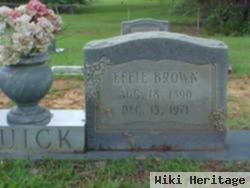 Effie Brown Quick