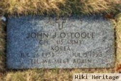 John J O'toole