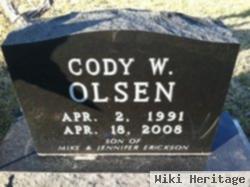 Cody W Olsen