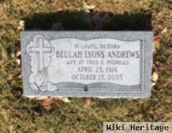 Beulah Lyons Andrews