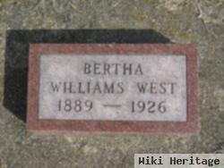 Bertha Young Williams West