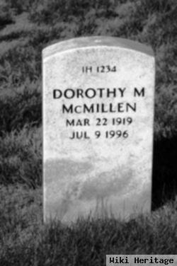 Dorothy M Mcmillen