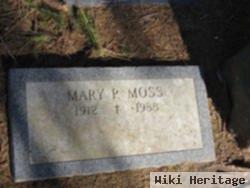 Mary P Moss