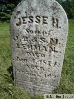 Jesse H Lehman