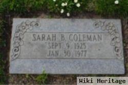 Sarah Berthana Coleman